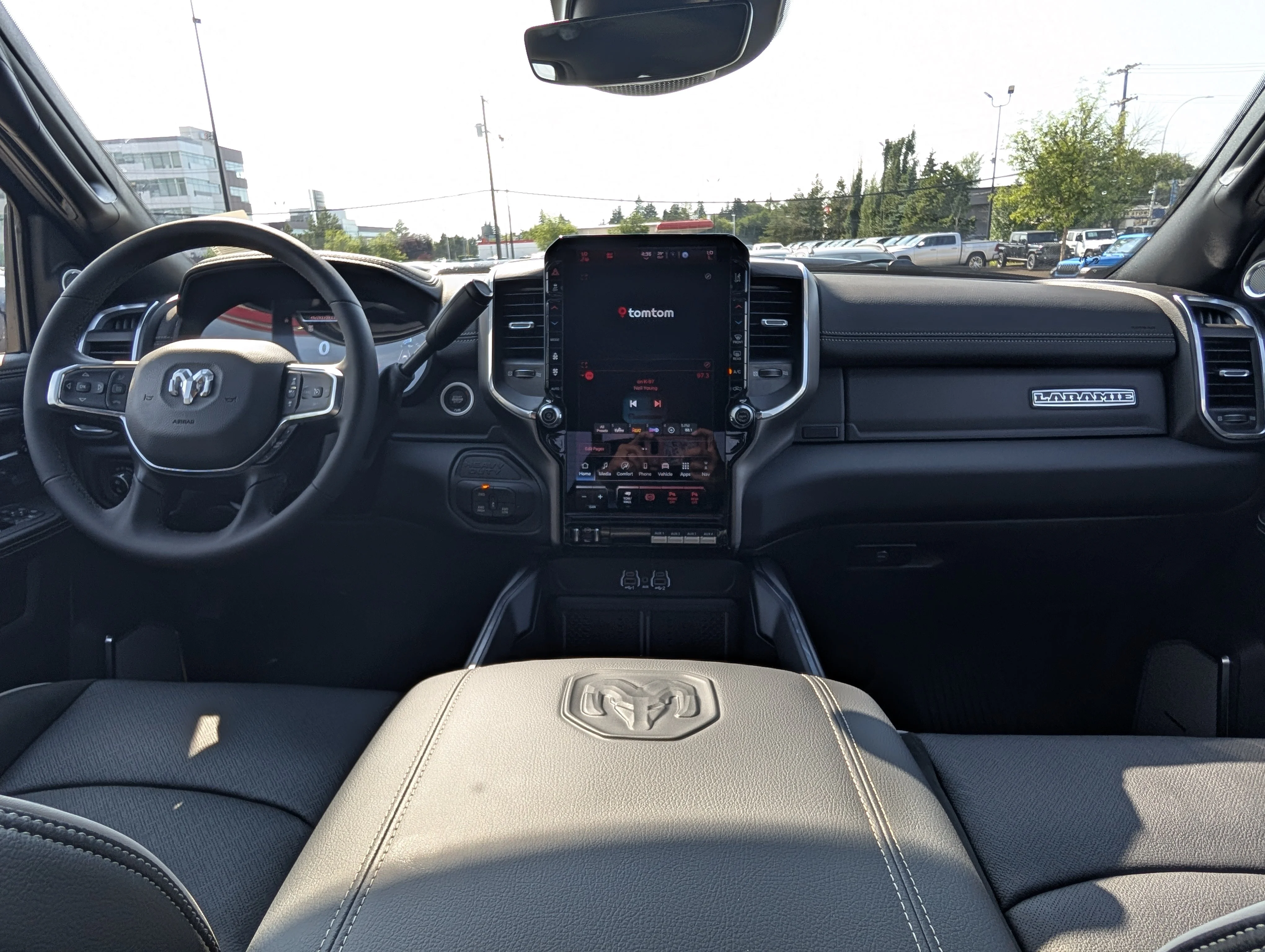 New 2026 Diamond Black Crystal Pearlcoat Ram Laramie image 28