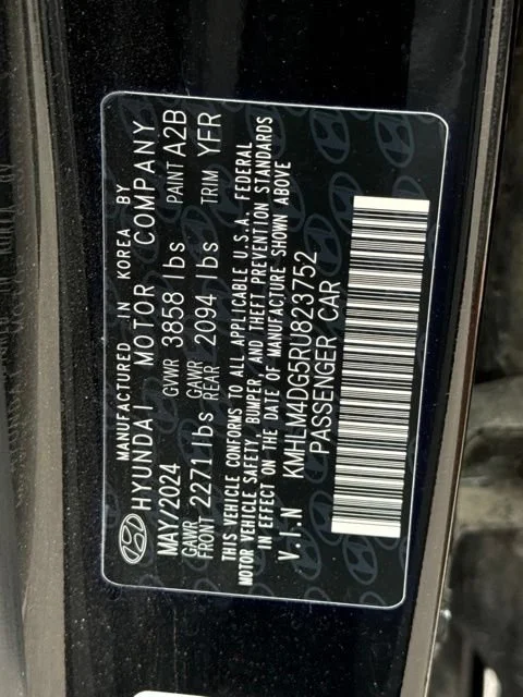 Used 2024 Abyss Black Hyundai SEL image 14