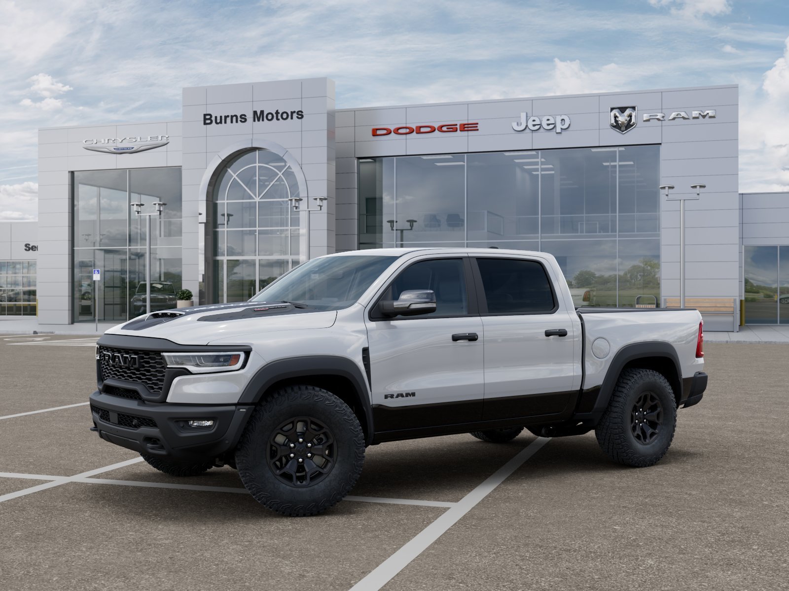 New 2026 Bright White Clear-Coat Exterior Paint Ram RHO image 28
