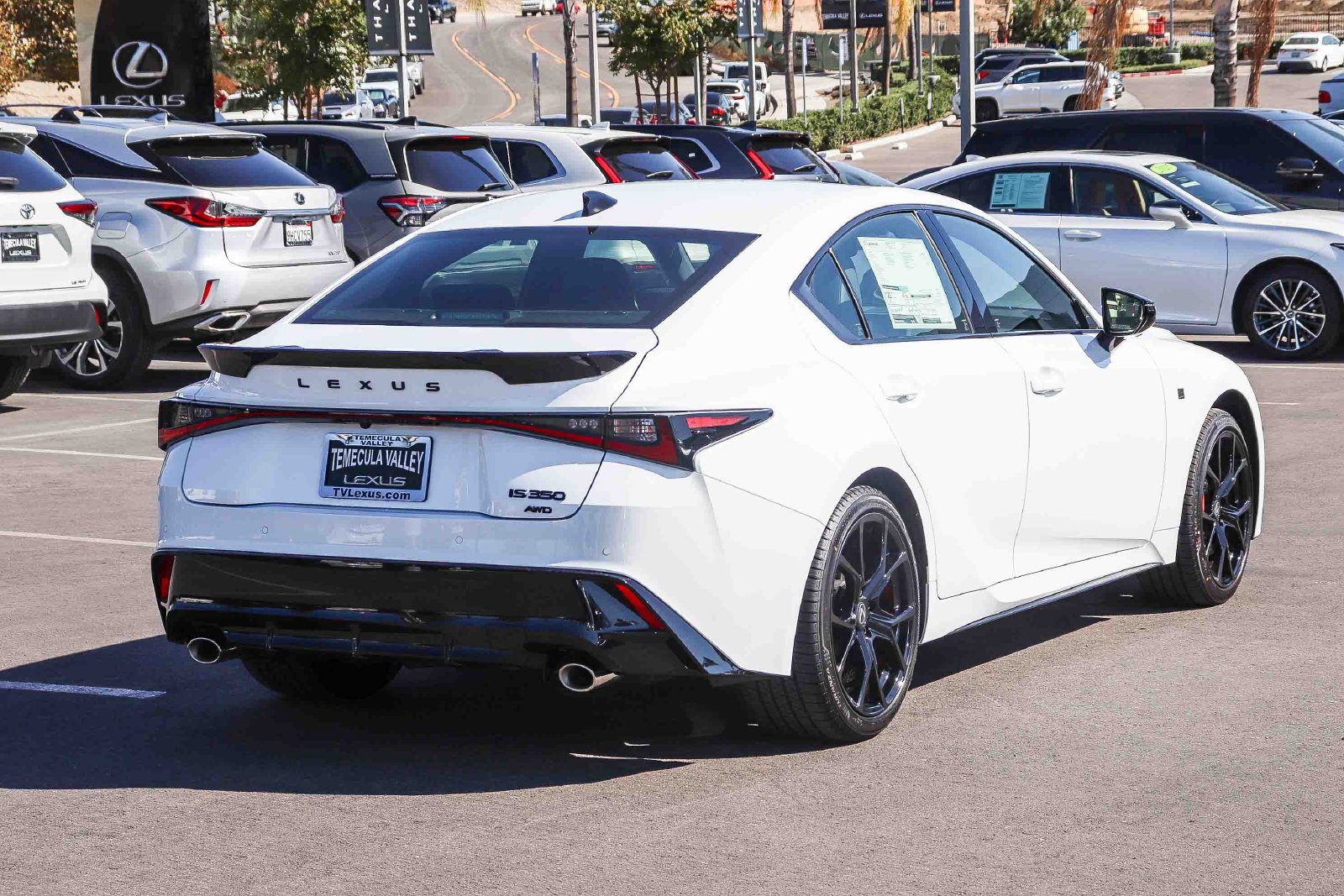 New 2026 Ultra White Lexus  350 F SPORT AWD image 7