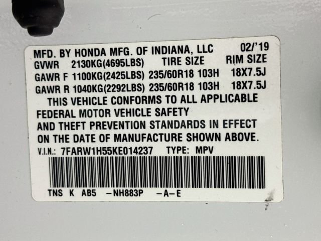 Used 2019 White Honda EX image 46