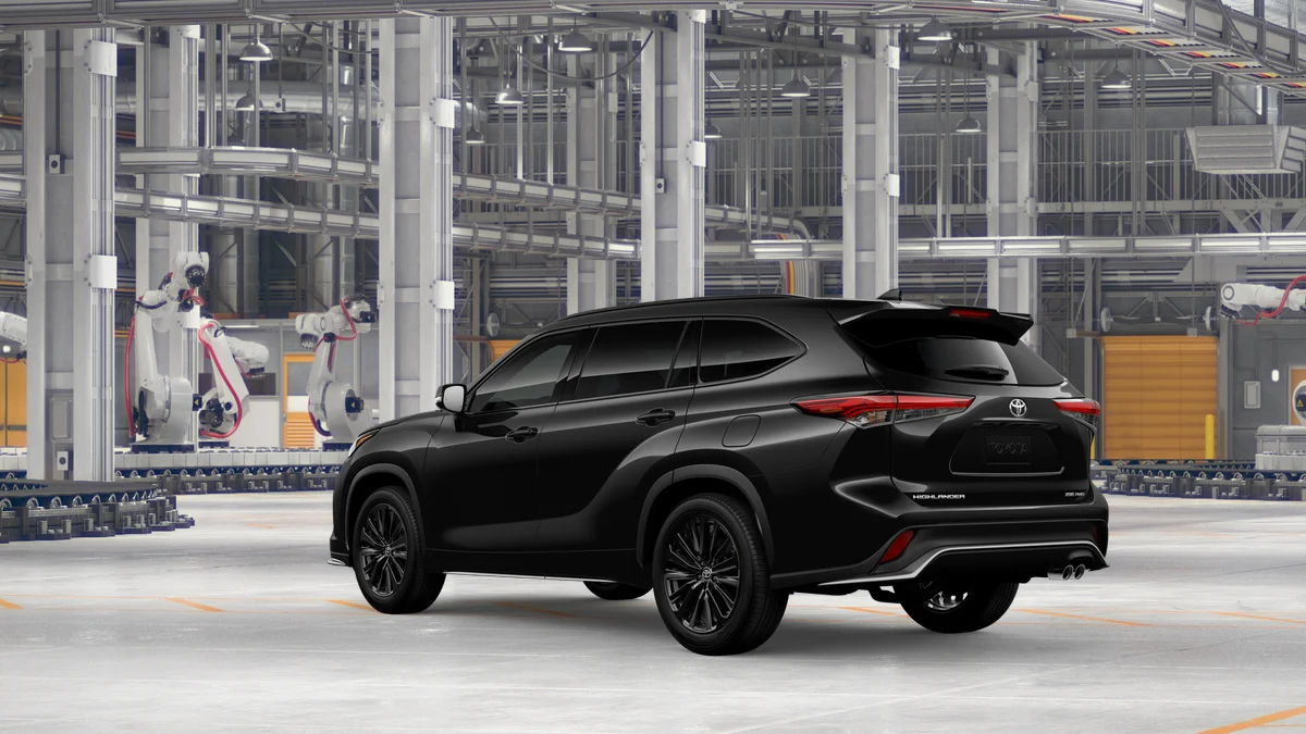 New 2026 Midnight Black Metallic Toyota XSE image 6