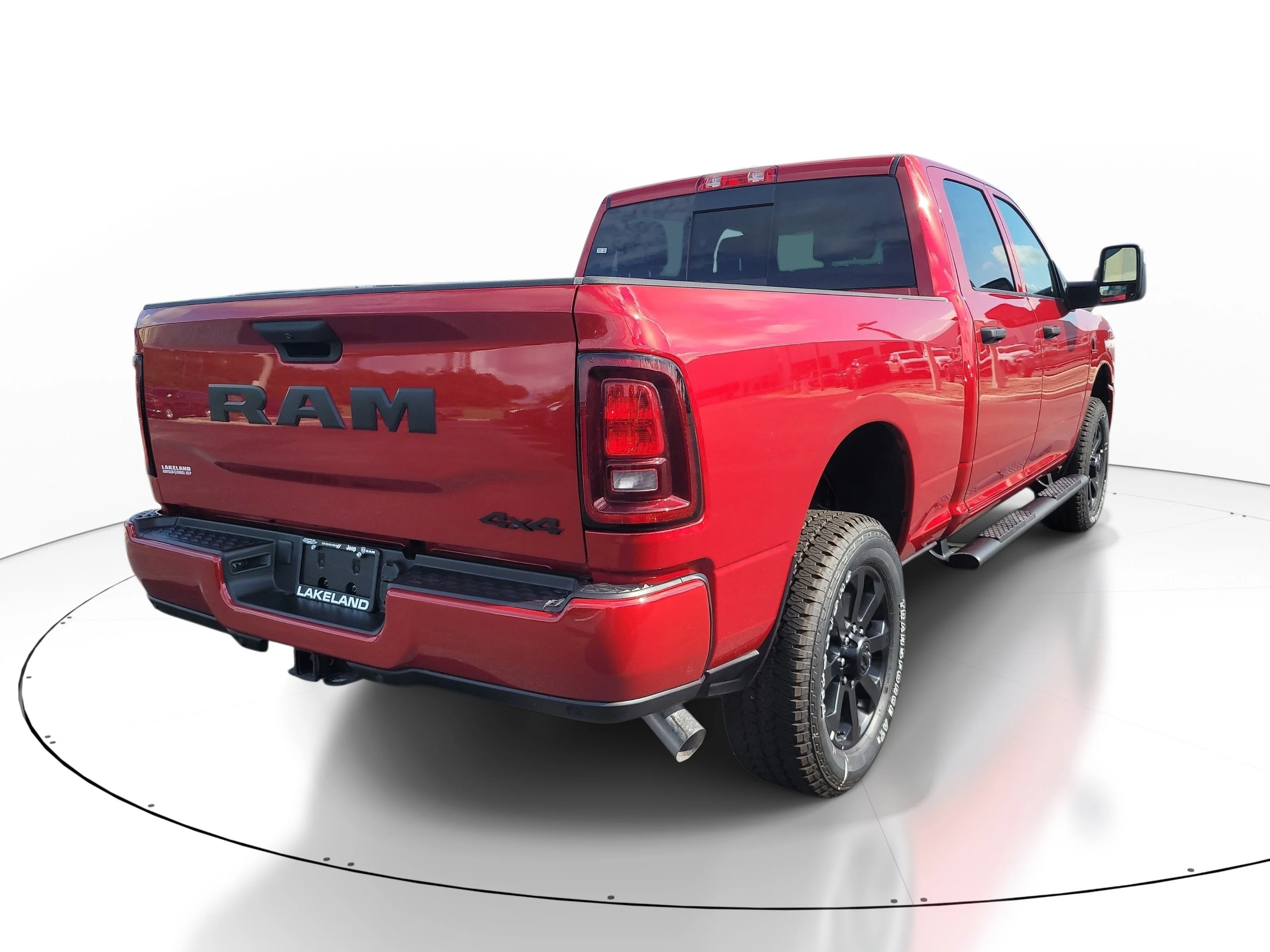 New 2026 Molten Red Pearlcoat Ram Black Express image 6