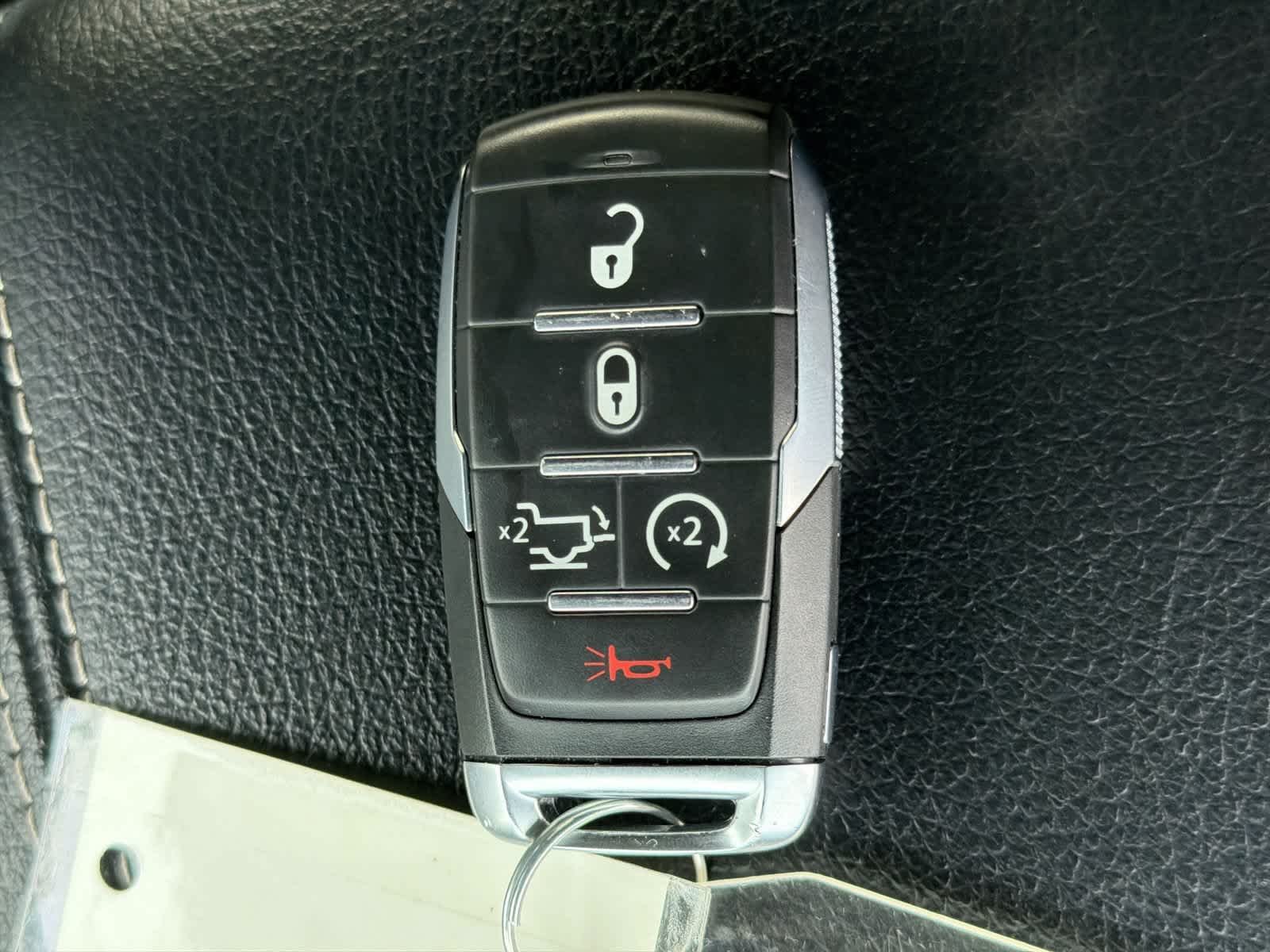 Used 2023 Diamond Black Crystal Pearlcoat Ram Laramie image 37