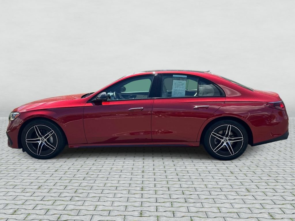 Certified Used 2024 MANUFAKTUR Cardinal Red Metallic Mercedes-Benz E 350 image 8