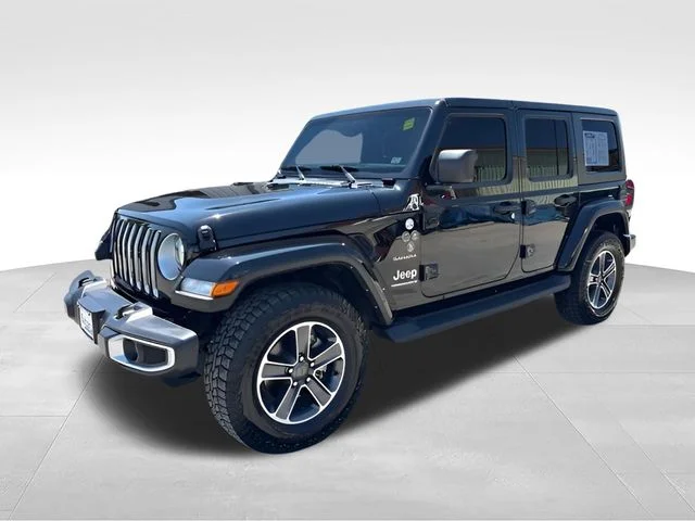 Used 2023 Black Jeep Sahara image 3