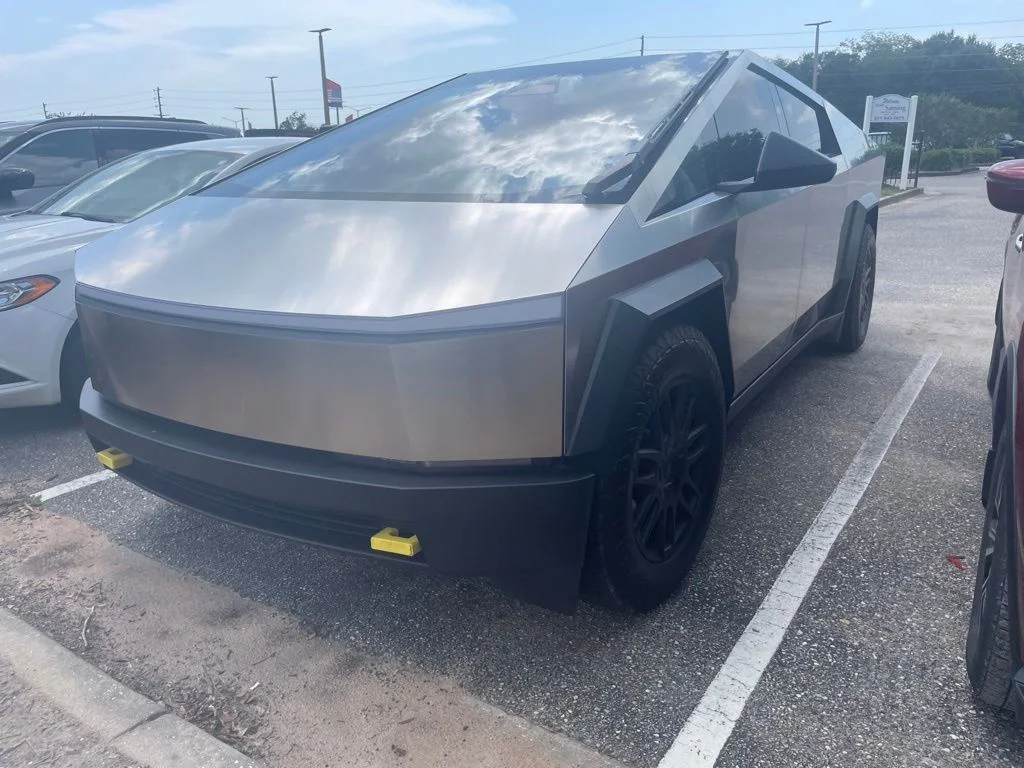 Used 2025 Silver Tesla Base image 1