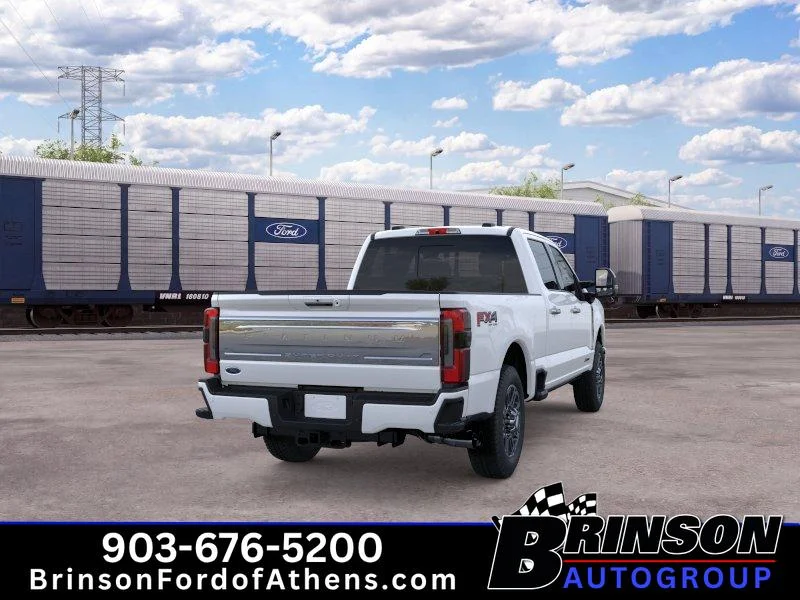 New 2026 Star White Metallic Tri-Coat Ford Platinum image 8