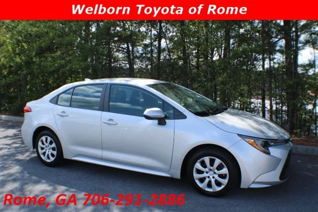 Used 2024 Classic Silver Metallic Toyota LE image 1
