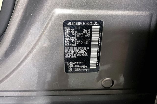 Used 2015 Gray INFINITI Base image 16