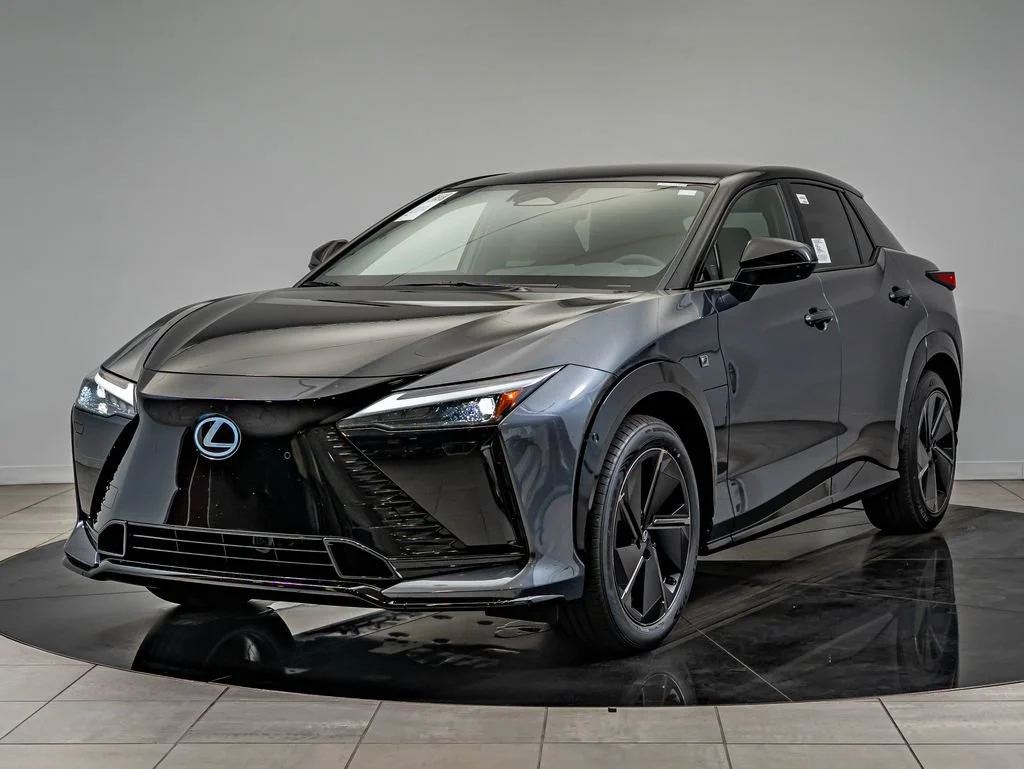 New 2026 Black Lexus 550e F Sport image 1
