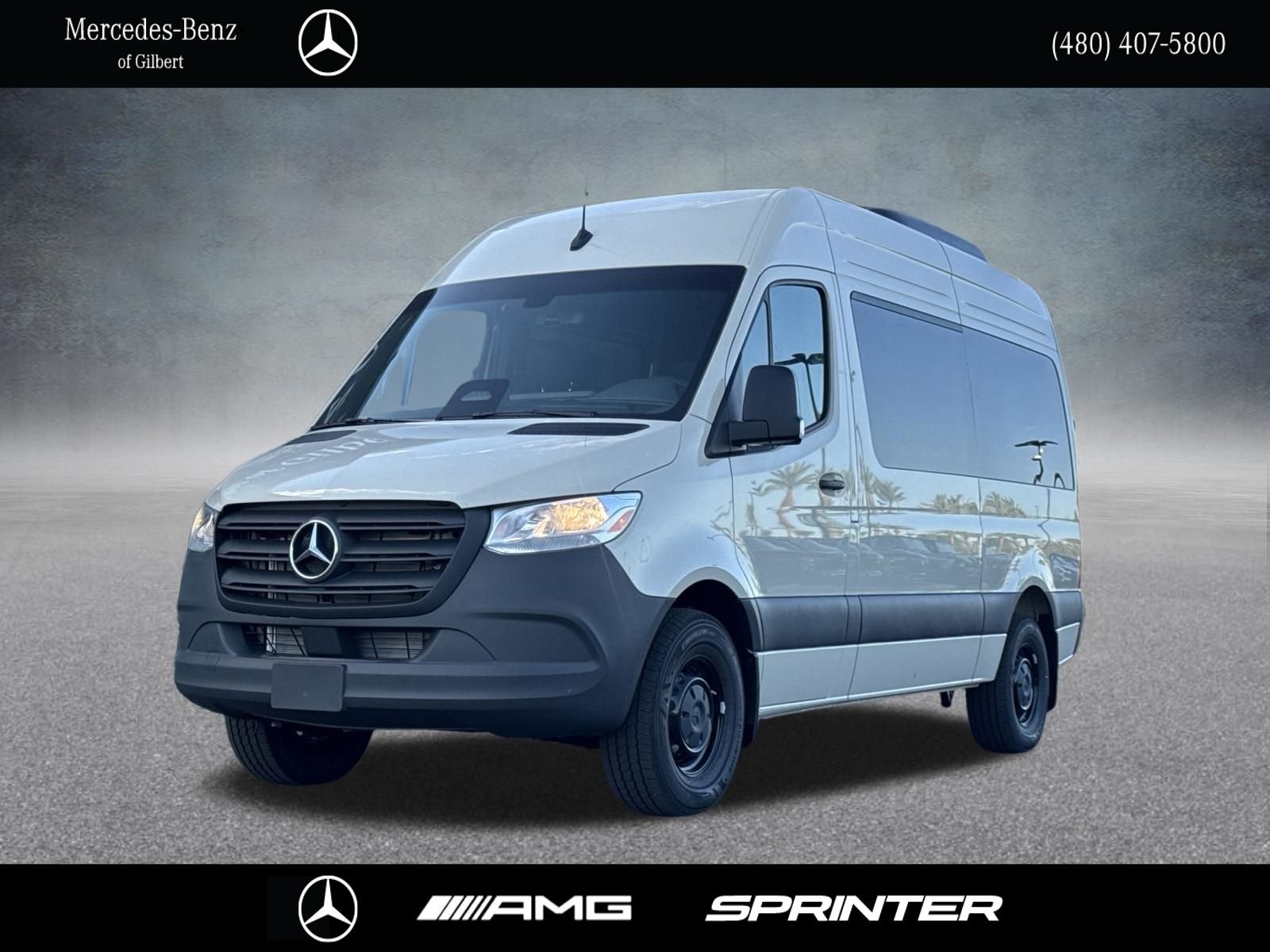 New 2026 Pebble Gray Mercedes-Benz Passenger 144 WB image 1
