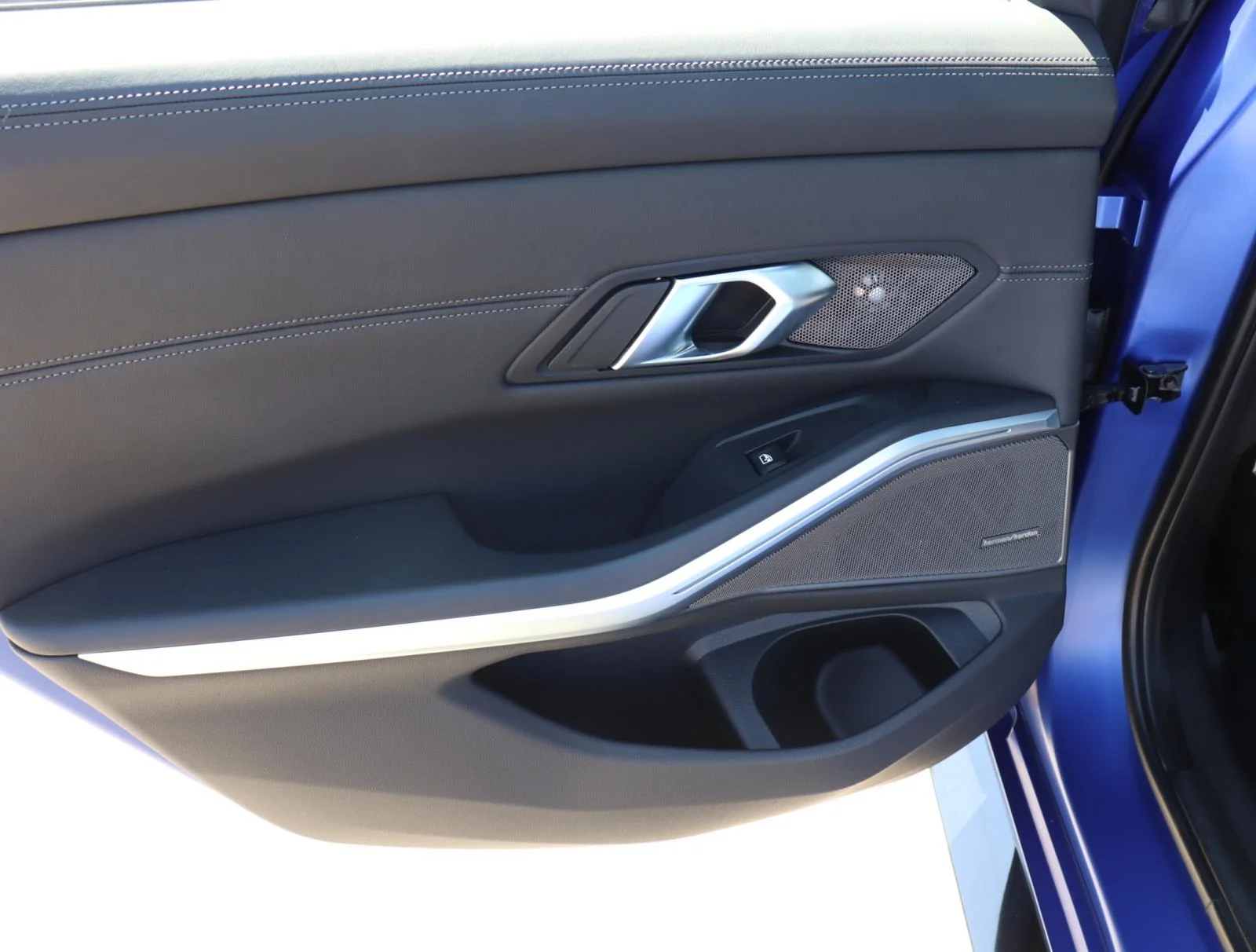 Used 2024 Frozen Portimao Blue Metallic BMW Competition Sedan image 12