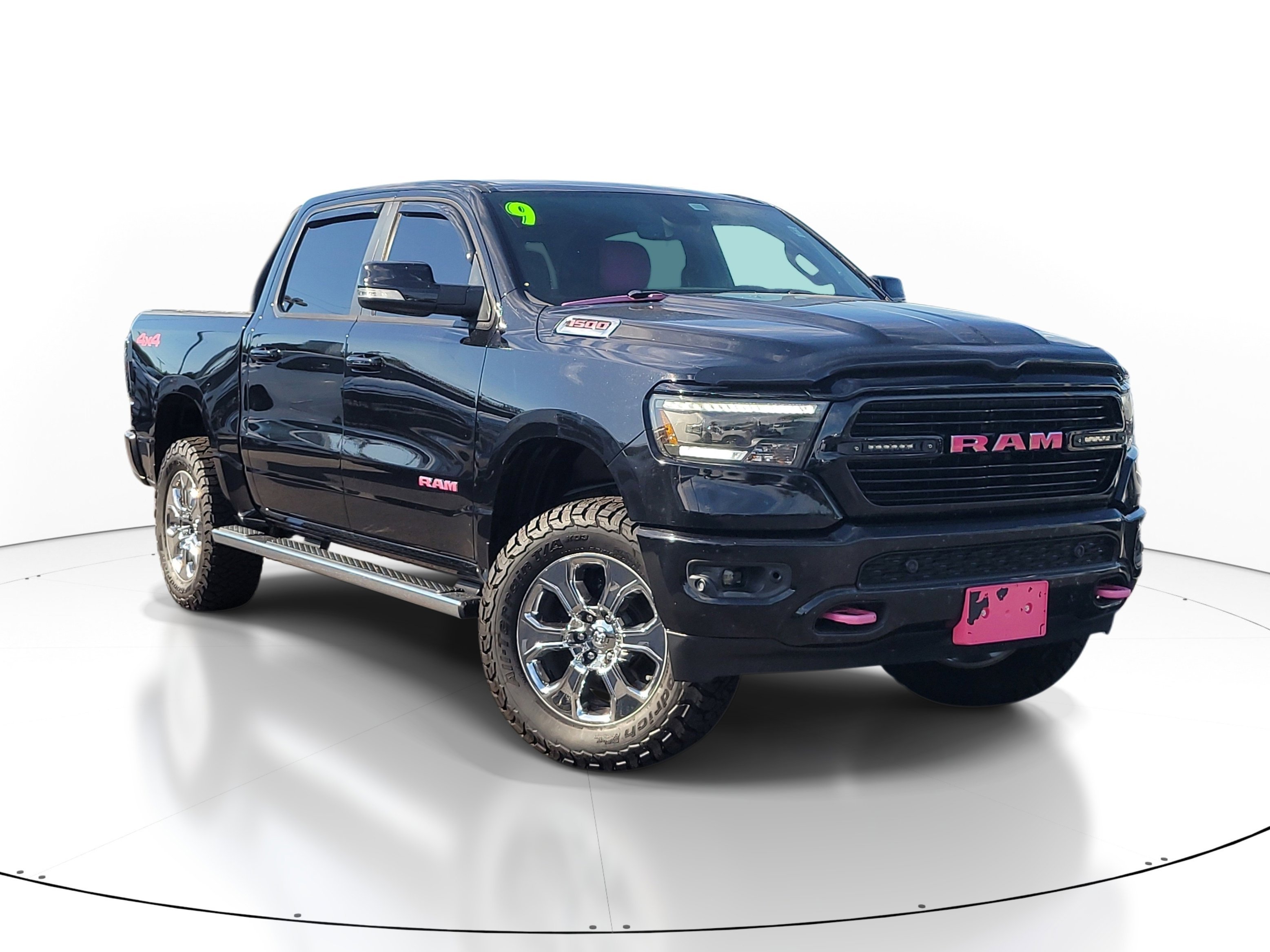 Used 2019 Diamond Black Crystal Pearlcoat Ram Big Horn/Lone Star image 1