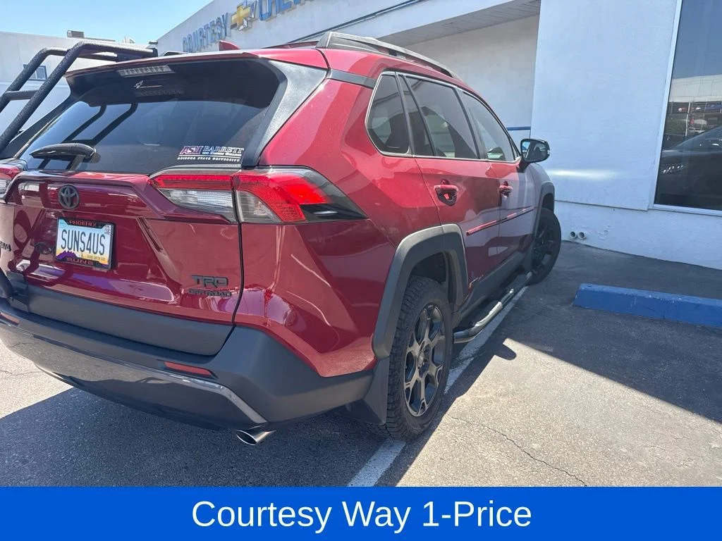 Used 2021 Red Toyota TRD Off Road image 5