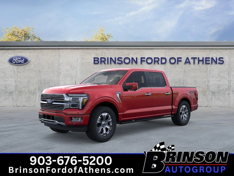 New 2026 Ruby Red Metallic Tinted Clearcoat Ford Platinum® image 1