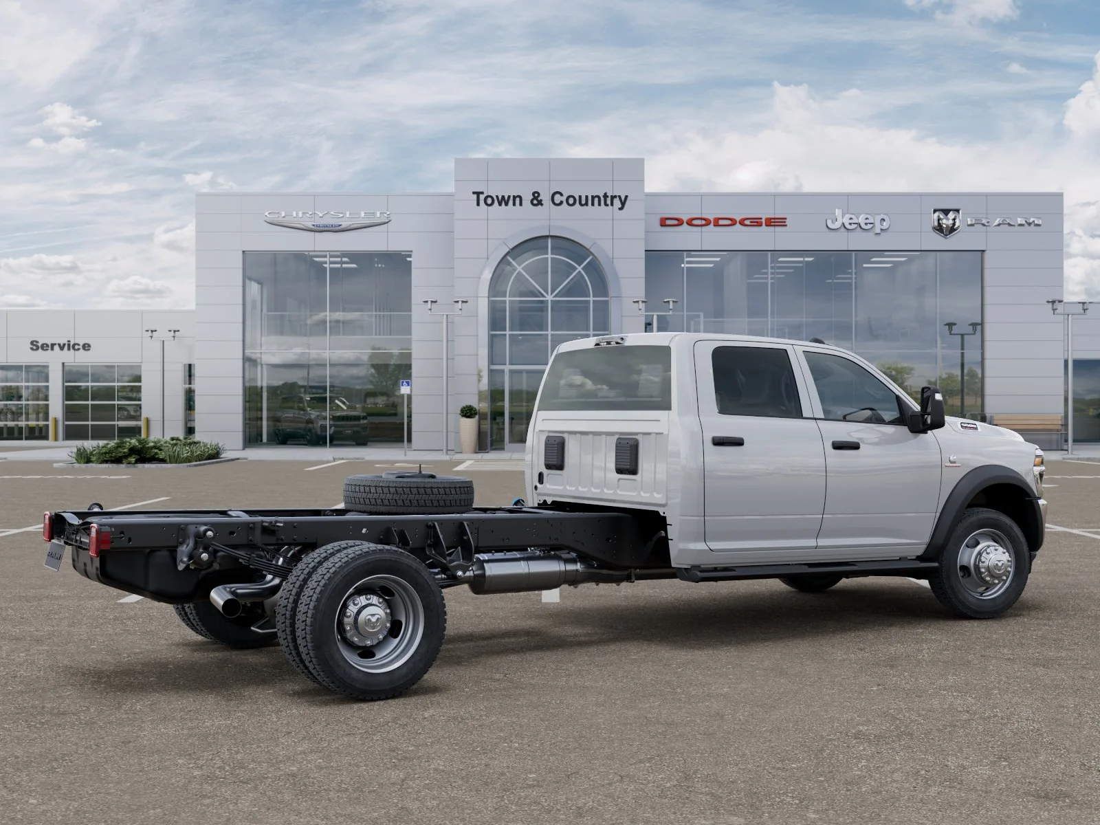 New 2026 Bright White Clear-Coat Exterior Paint RAM Tradesman image 30