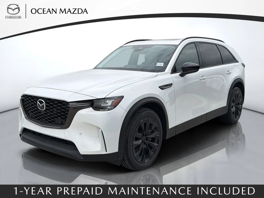 New 2026 Rhodium White Premium Mazda Premium Sport AWD image 1