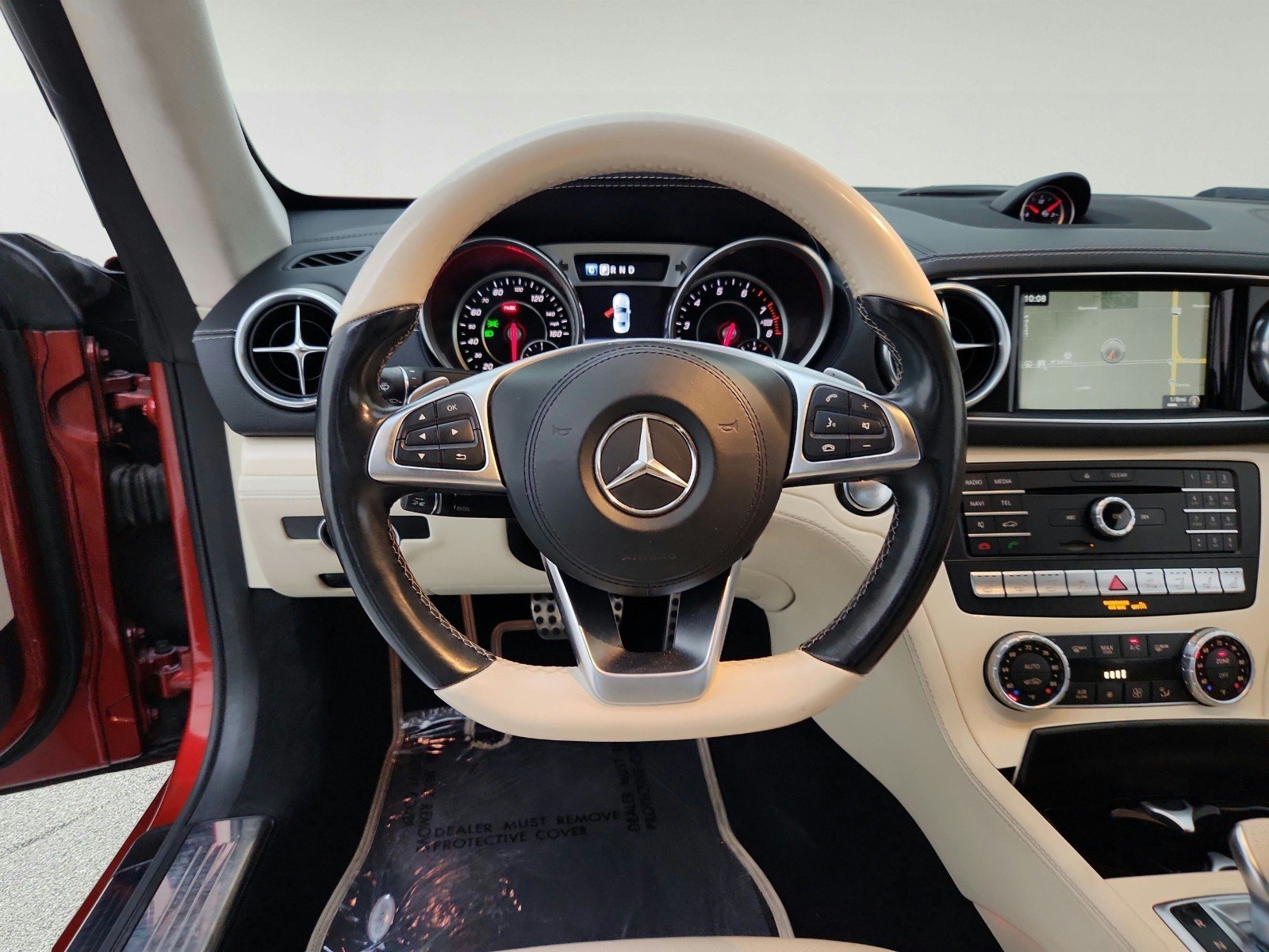 Used 2017 designo Cardinal Red Metallic Mercedes-Benz SL 450 image 23