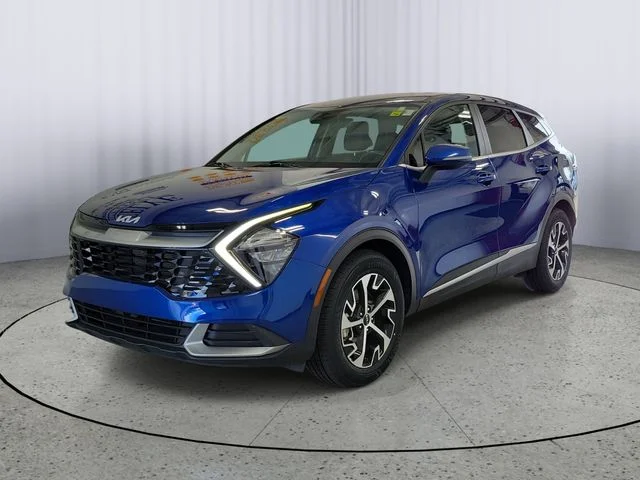 Certified Used 2023 Blue Kia EX image 4