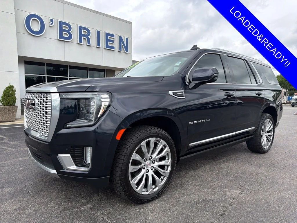 Used 2022 Midnight Blue Metallic GMC Denali image 1