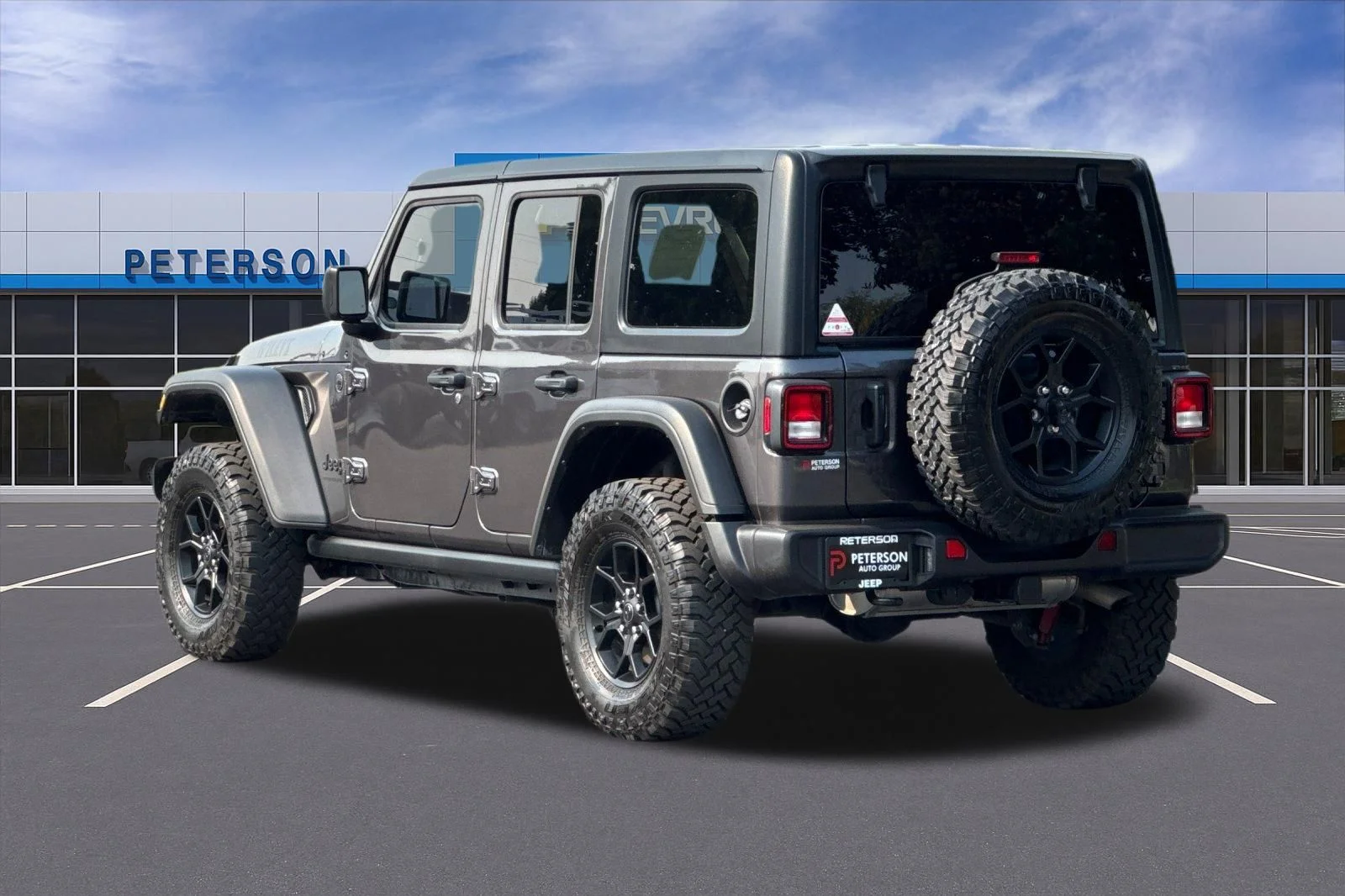 Used 2024 Gray Jeep Sport image 6