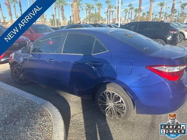 Used 2014 Blue Crush Metallic Toyota LE image 4