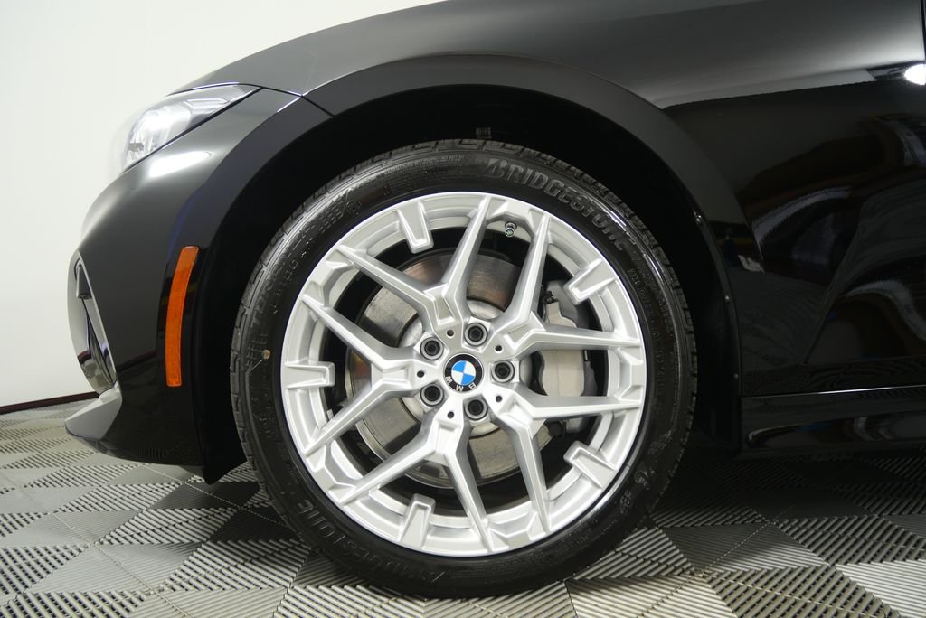 Certified Used 2025 Jet Black BMW 330i xDrive image 8