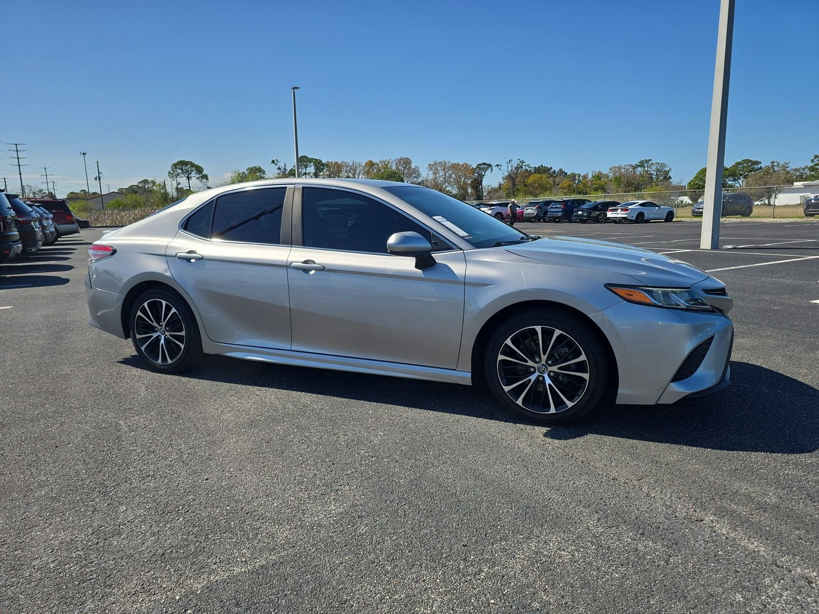 Used 2019 Toyota Camry SE with VIN 4T1B11HK3KU687175 for sale in Port Richey, FL