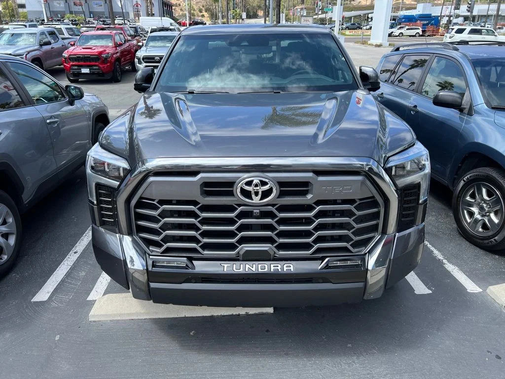 Used 2024 Gray Toyota Platinum image 2