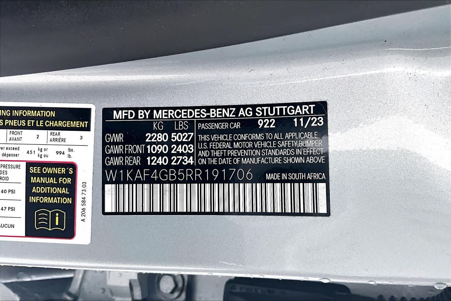 Used 2024 Cirrus Silver Metallic Mercedes-Benz C 300 image 31