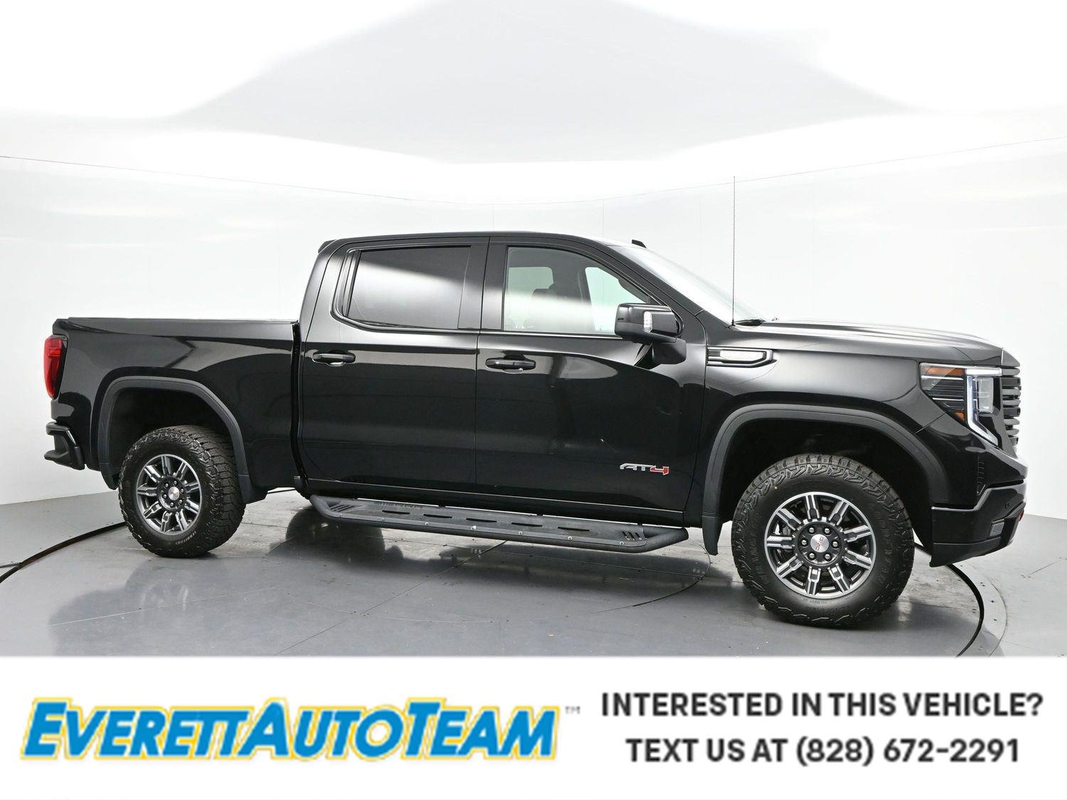 Used 2024 Onyx Black GMC AT4 image 1