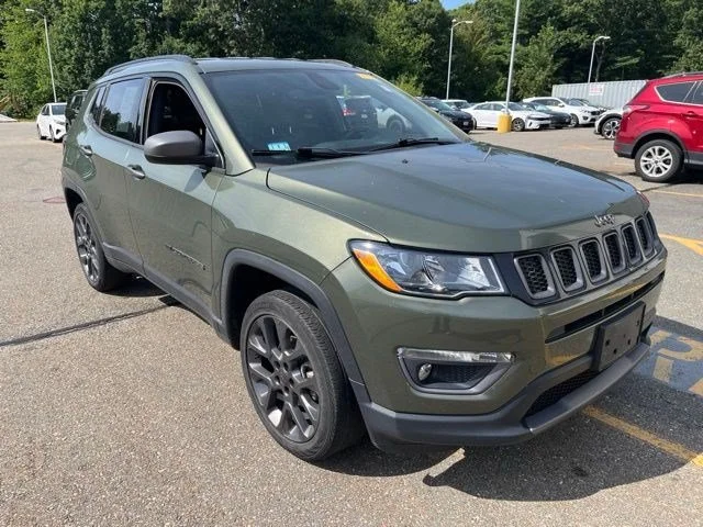 Certified Used 2021 Olive Green Pearlcoat Jeep 80th Anniversary image 1