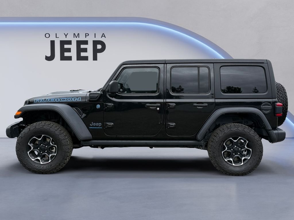 Used 2023 Black Jeep Rubicon 4xe image 2