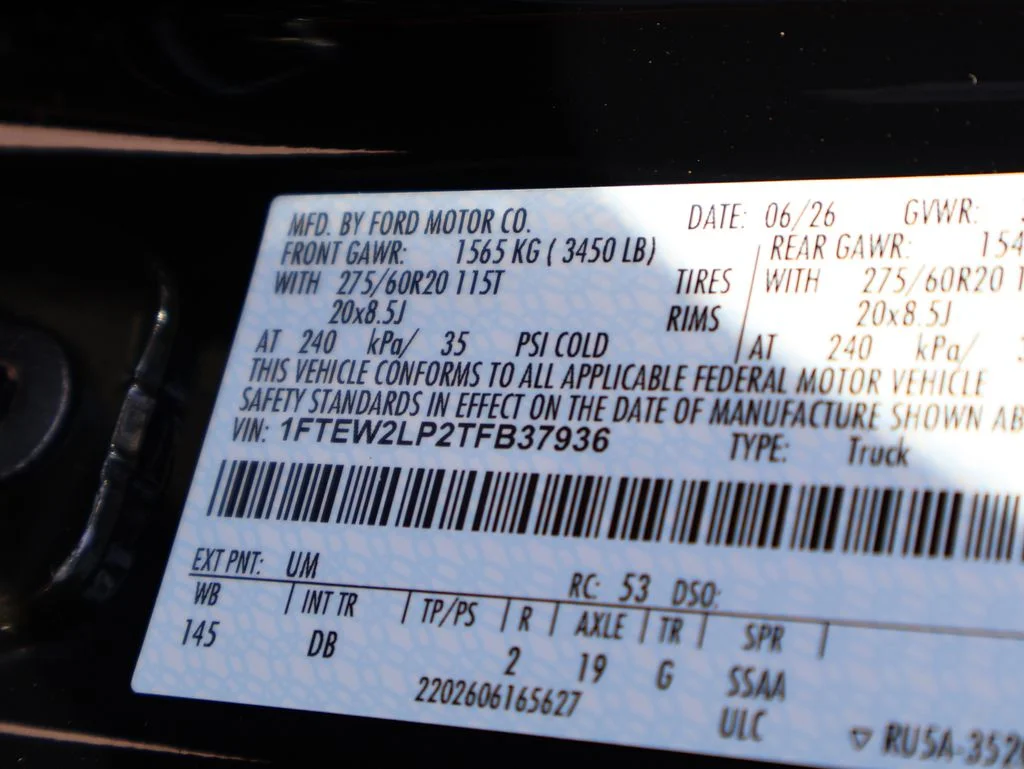 New 2026 Agate Black Metallic Ford STX® image 37