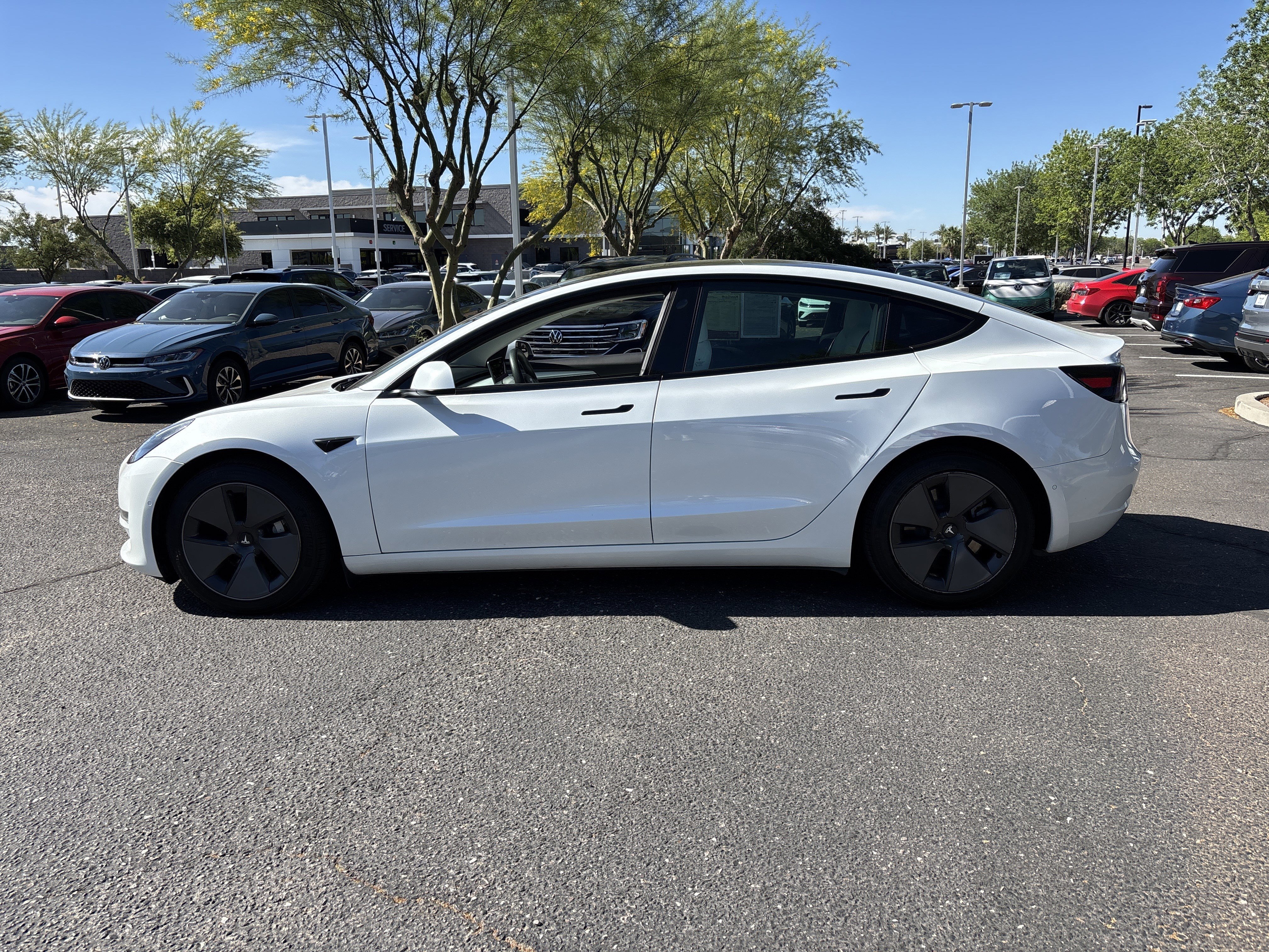 Certified 2021 Tesla Model 3 Base with VIN 5YJ3E1EB6MF999388 for sale in Gilbert, AZ
