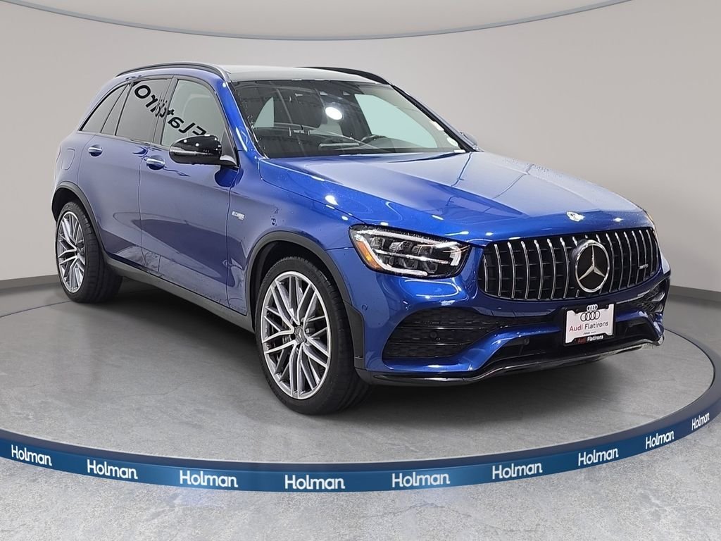 Used 2022 Blue Mercedes-Benz GLC 43 AMG® image 4
