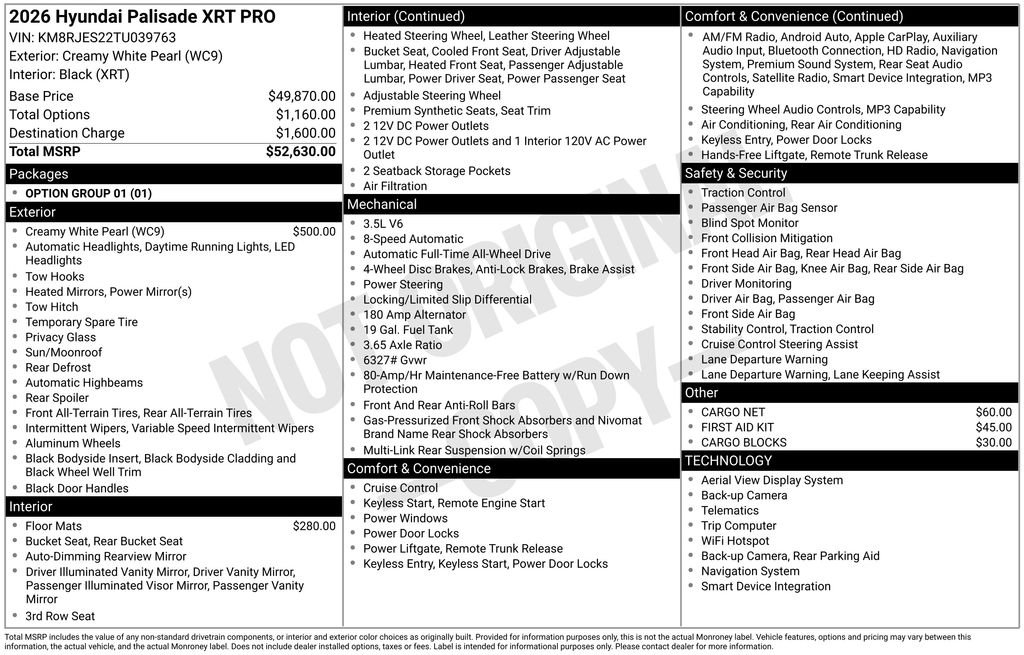 Certified Used 2026 White Hyundai XRT Pro image 37