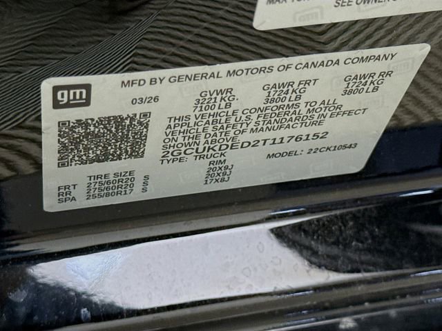 New 2026 Black Chevrolet LT image 34