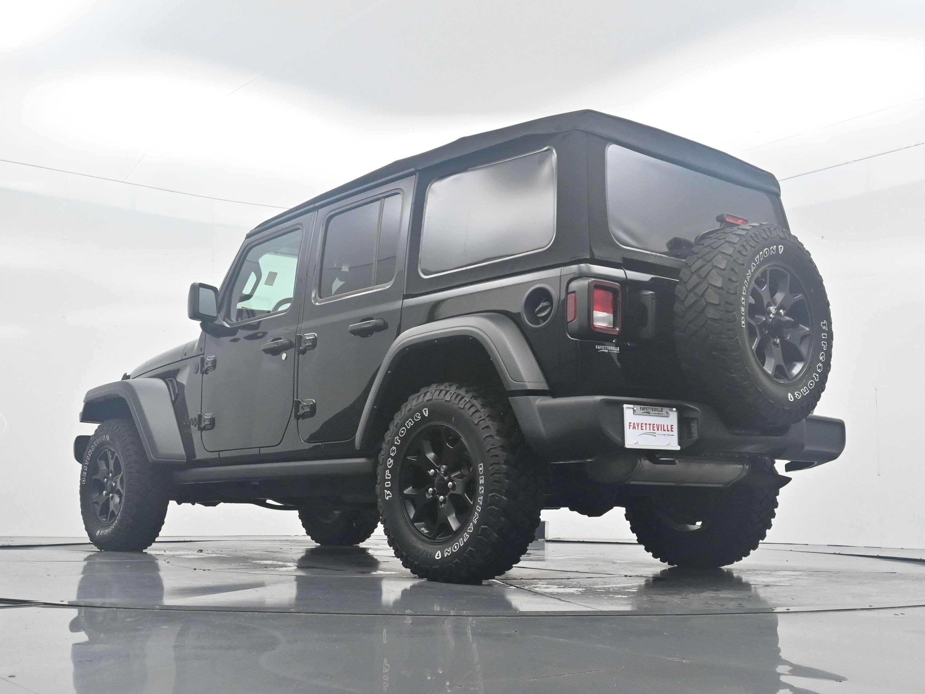 Used 2022 Black Clearcoat Jeep Unlimited Willys image 31