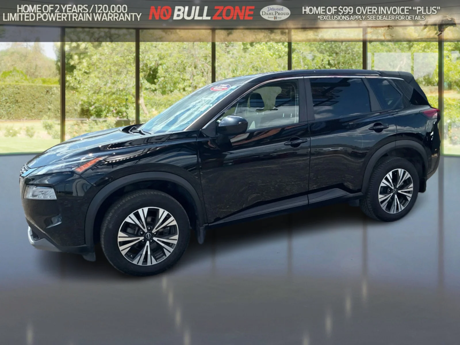Certified Used 2023 Black Nissan SV image 2