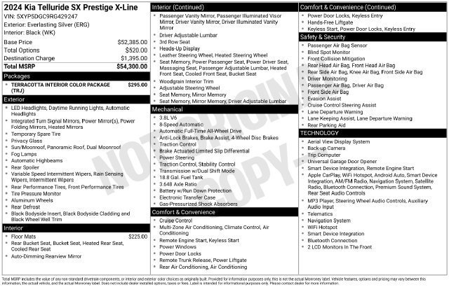 Used 2024 Silver Kia SX Prestige X-Line image 30