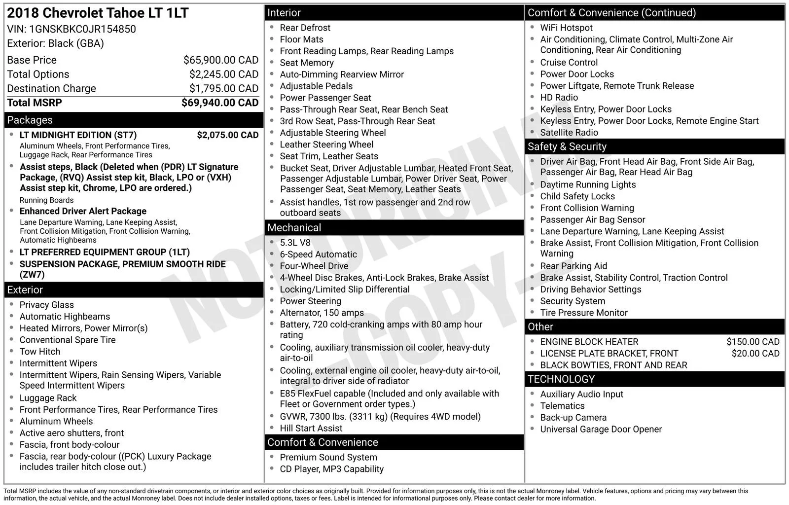 Used 2018 Black Chevrolet LT image 35