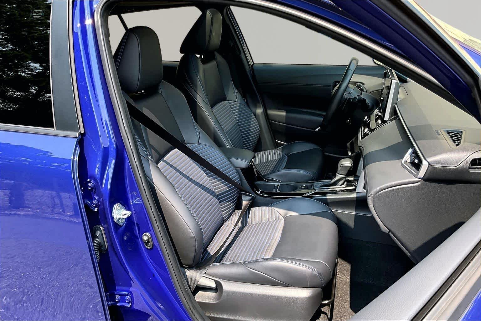 Used 2024 Blue Crush Metallic Toyota Hybrid XSE image 9
