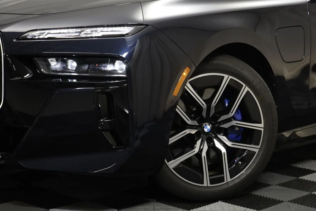 Certified Used 2026 Black BMW 750e xDrive image 3