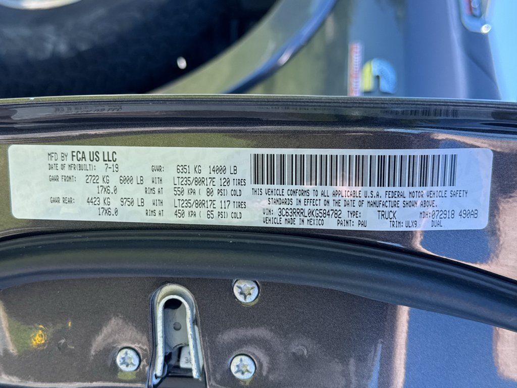 Used 2019 Granite Crystal Metallic Clearcoat Ram Limited image 40