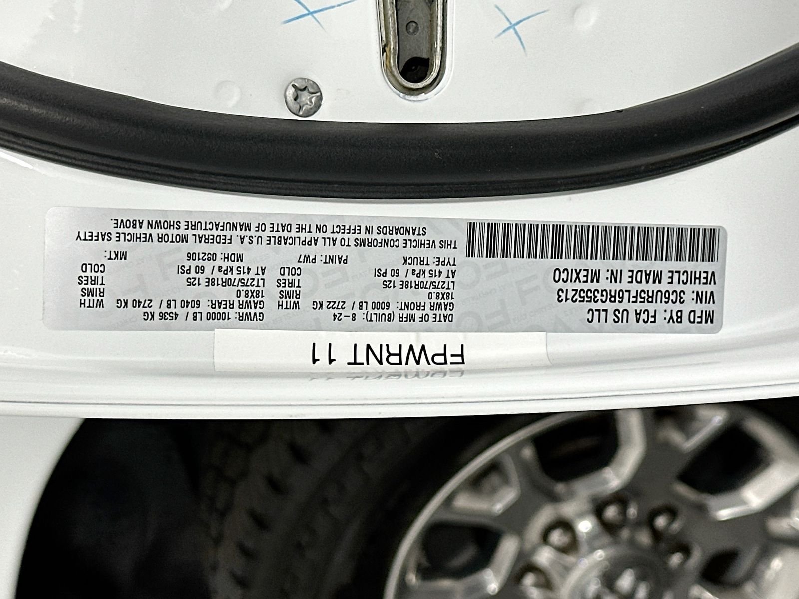 Used 2024 Bright White Clearcoat Ram Laramie image 33