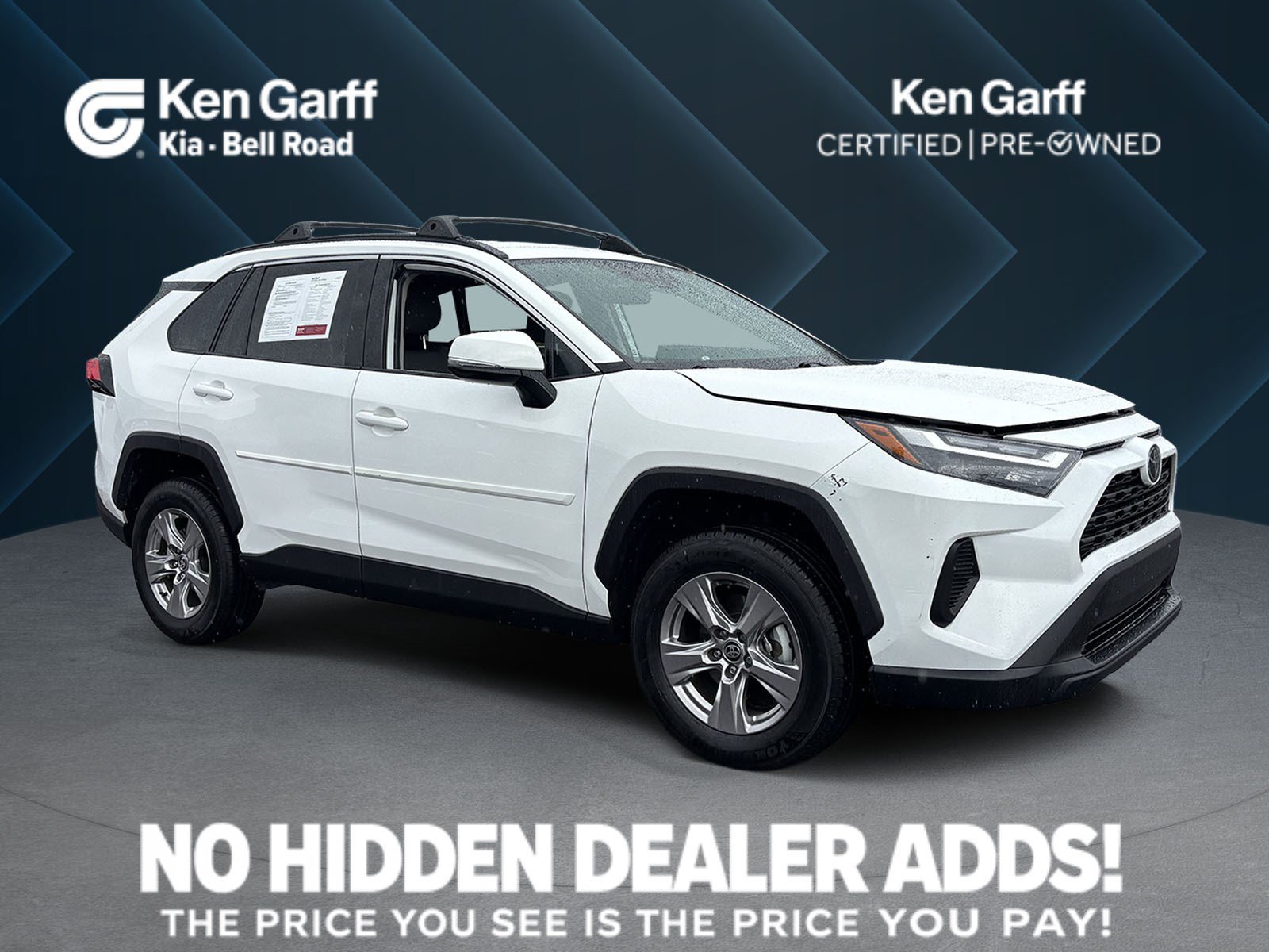 Used 2022 White Toyota XLE image 1
