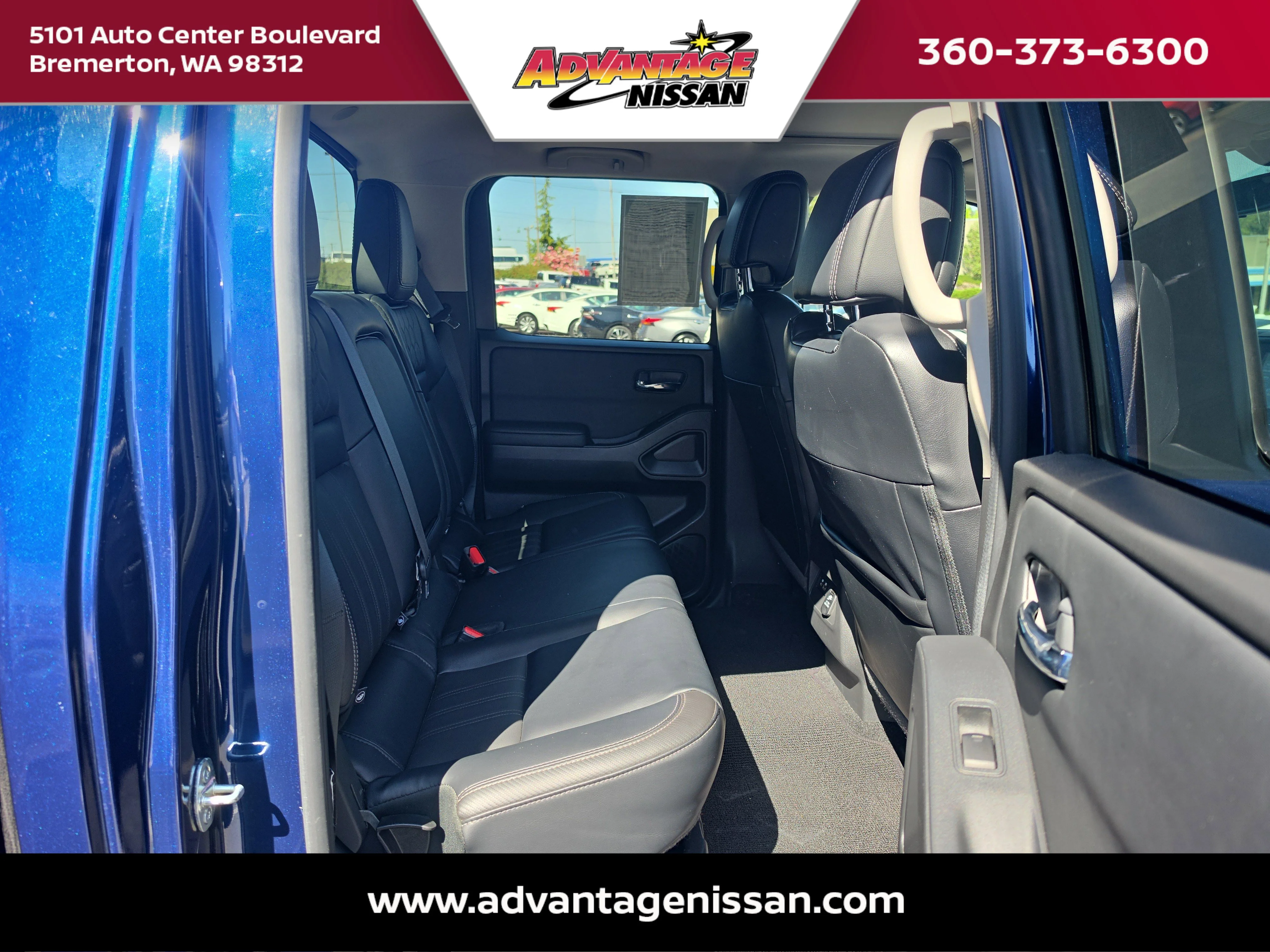 Used 2023 Deep Blue Pearl Nissan SV image 28