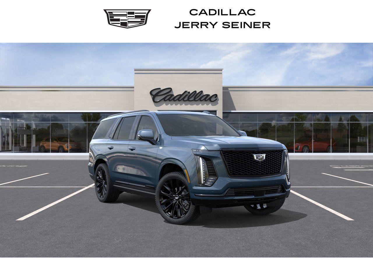 New 2026 Deep Sea Metallic Cadillac Platinum Sport image 1